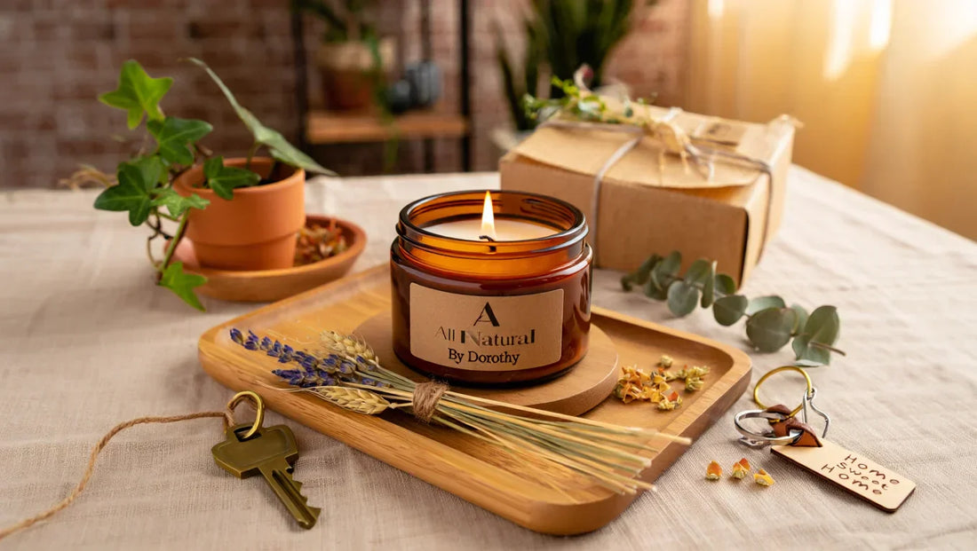 Housewarming Cadeau Kopen? Kies een Handgemaakte Sojakaars van All Natural By Dorothy