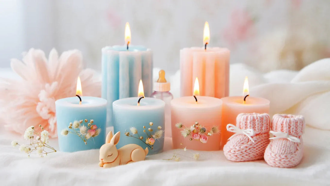 De Perfecte Babyshower Cadeau: Handgemaakte Sojakaarsen als Onvergetelijk Geschenk