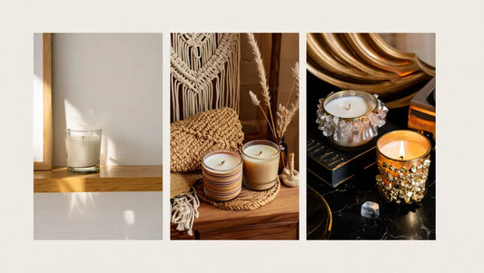 Handgemaakte kaarsen en interieurstyling: zo kies je de perfecte match per woonstijl