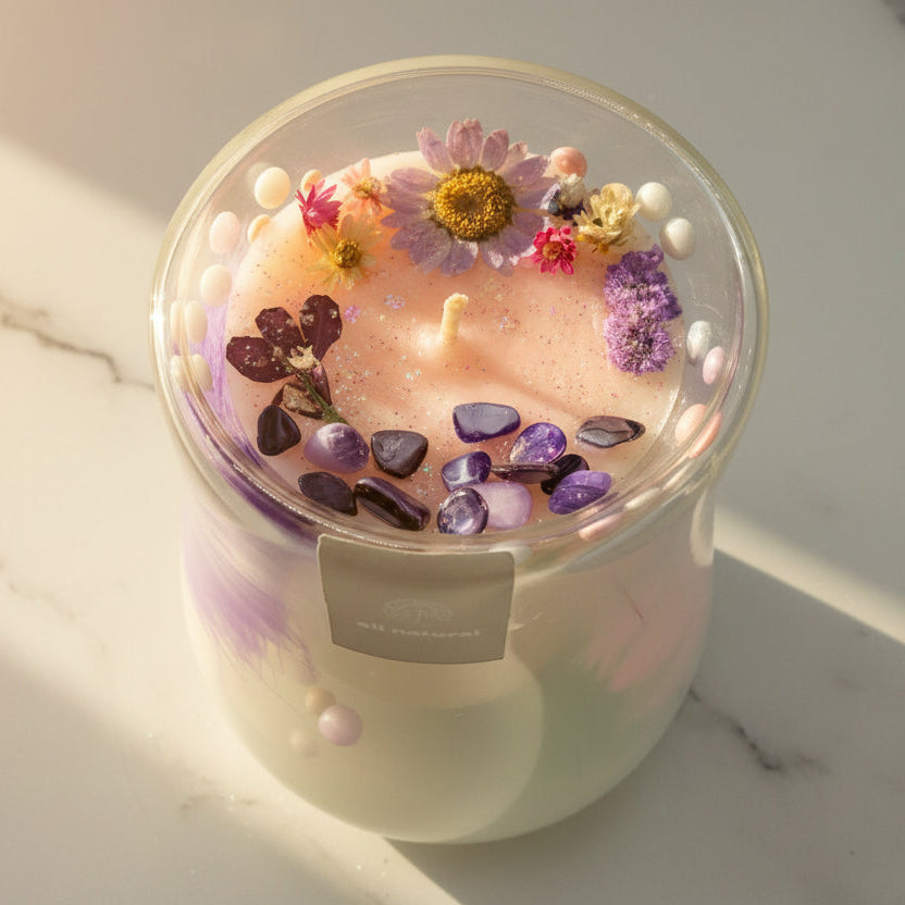 Whispering Feathers Candle