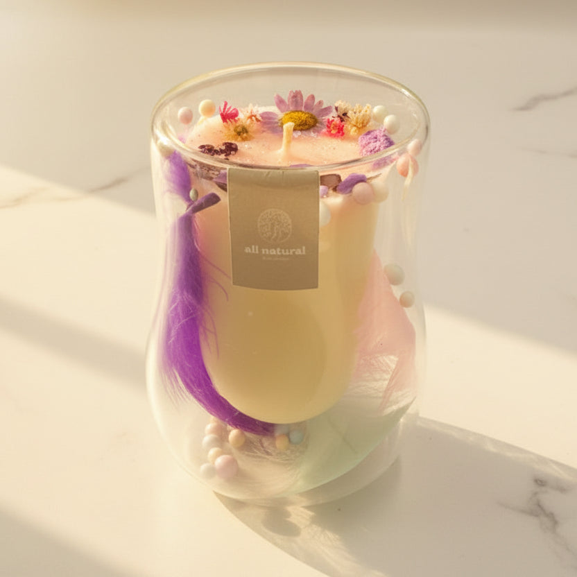Whispering Feathers Candle