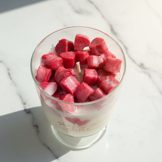Melt My Heart Red Candle