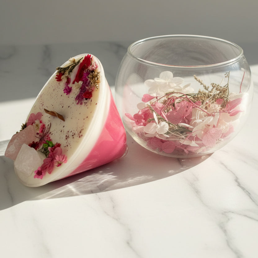 Floating Flower Cocktail