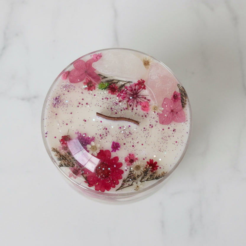 Floating Flower Cocktail