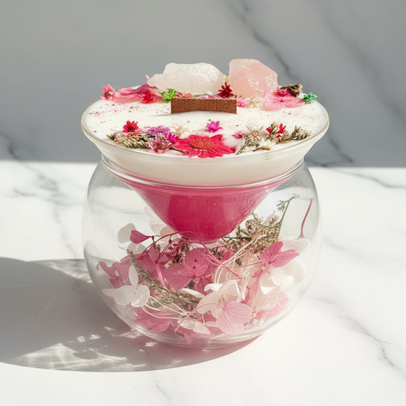 Floating Flower Cocktail