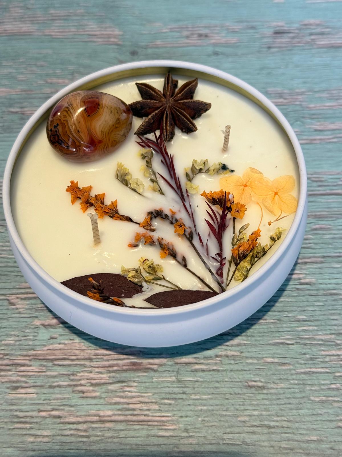 Autumn Star Candle