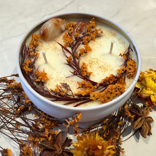 Autumn Orange Candle