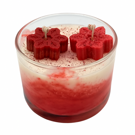 X-Mass Red Winter Glow Kaars